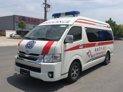进口丰田海狮监护型救护车
