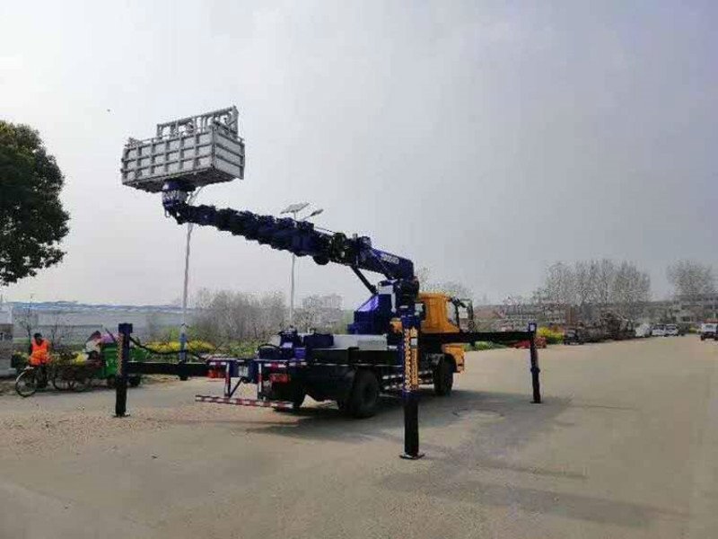 国六东风天锦32米高空作业车正确操作方法