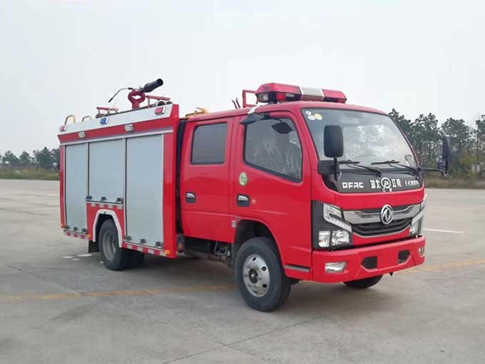 国六东风2-3吨泡沫消防车价格
