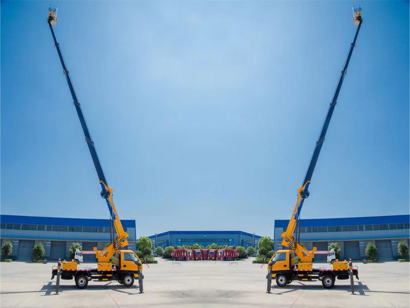 蓝牌25-27米直臂伸缩式高空作业车