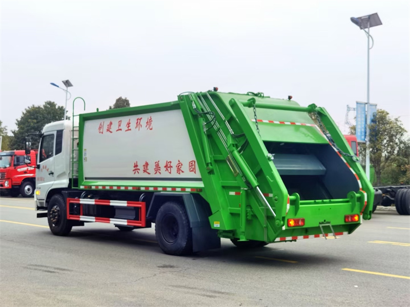 东风天锦12方压缩垃圾车多少钱一辆